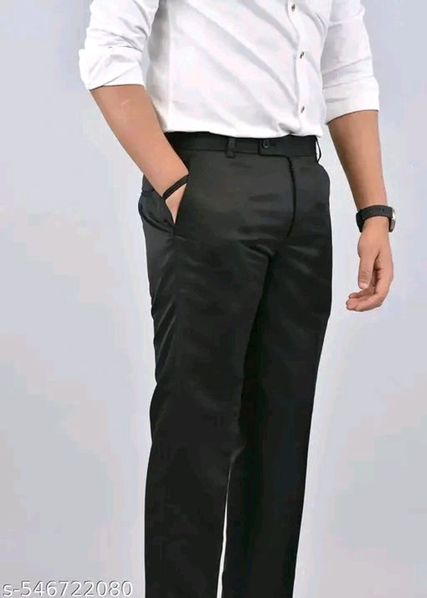 Black Formal Pant For Man - 32