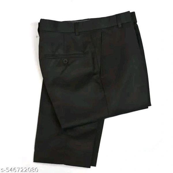 Black Formal Pant For Man - 28