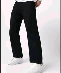 Cotton Shirt White For Man Whith Black Jeance Combo - L.30
