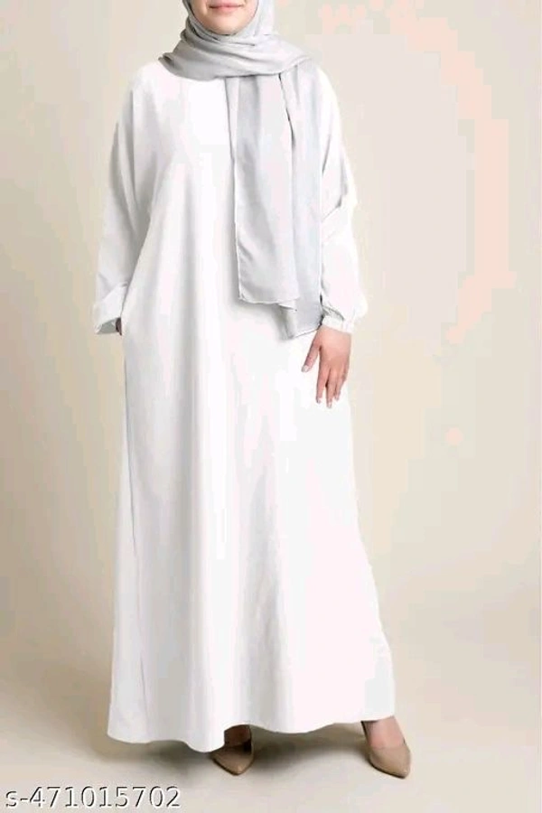 Trending Full Sleevs Naqaab Naqab For Womams Womans Girls Stylish Naqab(:No Pocket:)-: : Trending Classic Blue Modest Abaya Dress – Elegant Full-Length Attire: (: Shawl Not Included:)
Name: (:No Pocket:)-: : Trending Classic Blue Modest Abaya Dress – Elegant Full-Length Attire: (: Shawl Not Included:)
Fabric: Firdous
Sleeve Length: Long Sleeves
Pattern: Solid
Net Quantity (N): 1
 - S