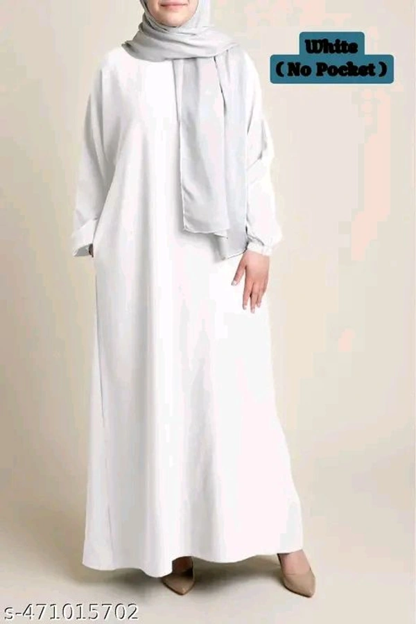 Trending Full Sleevs Naqaab Naqab For Womams Womans Girls Stylish Naqab(:No Pocket:)-: : Trending Classic Blue Modest Abaya Dress – Elegant Full-Length Attire: (: Shawl Not Included:)
Name: (:No Pocket:)-: : Trending Classic Blue Modest Abaya Dress – Elegant Full-Length Attire: (: Shawl Not Included:)
Fabric: Firdous
Sleeve Length: Long Sleeves
Pattern: Solid
Net Quantity (N): 1
 - S