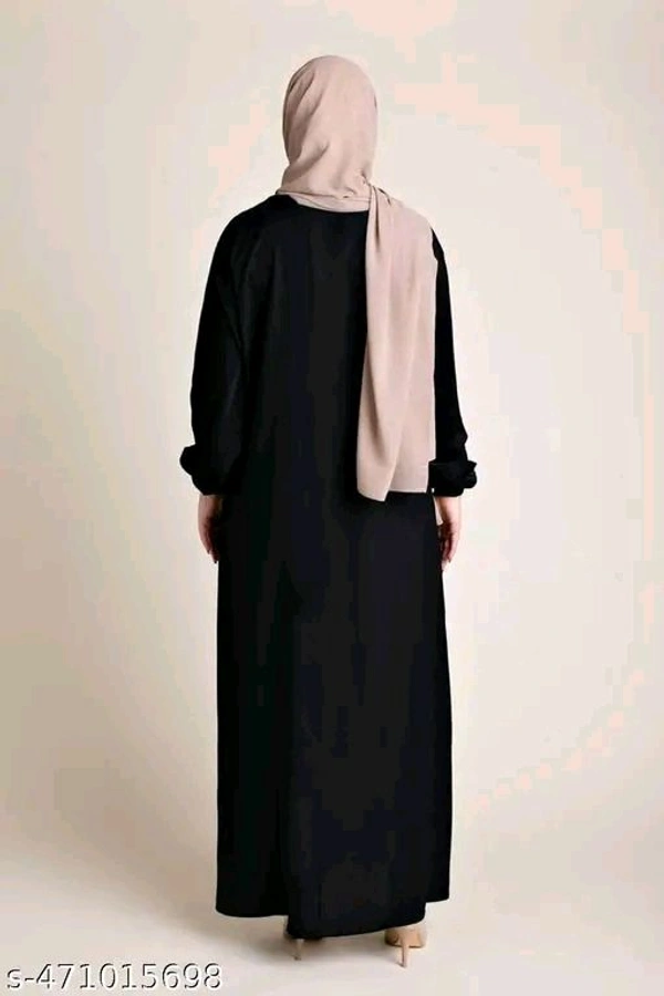 Trending Full Sleevs Naqaab Naqab For Womams Womans Girls Stylish Naqab(:No Pocket:)-: : Trending Classic Blue Modest Abaya Dress – Elegant Full-Length Attire: (: Shawl Not Included:)
Name: (:No Pocket:)-: : Trending Classic Blue Modest Abaya Dress – Elegant Full-Length Attire: (: Shawl Not Included:)
Fabric: Firdous
Sleeve Length: Long Sleeves
Pattern: Solid
Net Quantity (N): 1
 - S