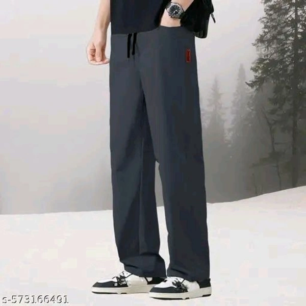 Men Easthetic Korian Style Relax Cotten Pant  - S