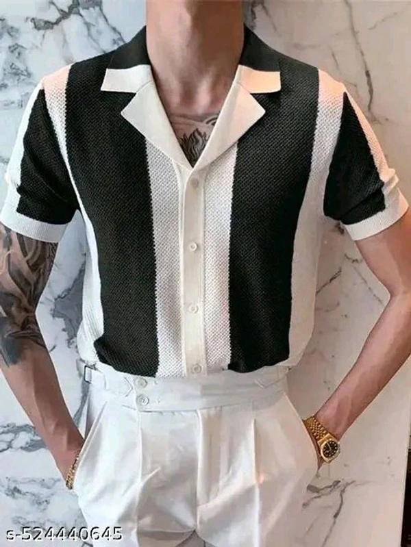 Mens Easthetic Cotton Tshirt Korian Style Tshirt Boy Tshirt  - L