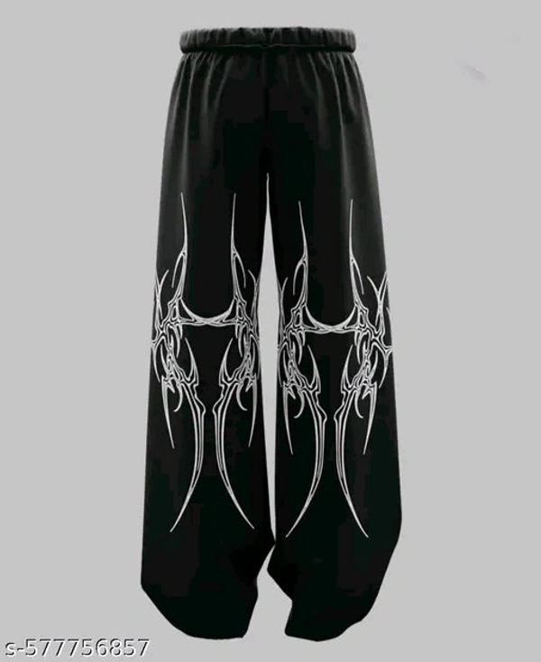 Trendinh And Stylish Men Trauser Pant Blsck Korian Style Pant For Man And Boy - M