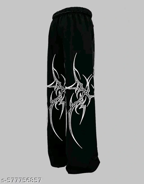 Trendinh And Stylish Men Trauser Pant Blsck Korian Style Pant For Man And Boy - M