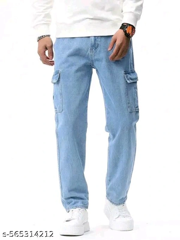 Mens baggy jeans,mens Cargo jeans,mens jeans, mens jeans by sk.
Name: Mens baggy jeans,mens Cargo jeans,mens jeans, mens jeans by sk.
Fabric: Denim
Pattern: Solid
Net Quantity (N): 1
Mens baggy jeans,mens Mom fit jeans,mens jeans, mens jeans by sk.
Sizes: 
 - 28