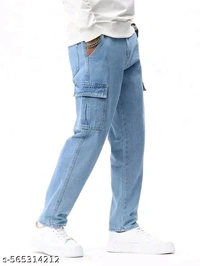 Mens baggy jeans,mens Cargo jeans,mens jeans, mens jeans by sk.
Name: Mens baggy jeans,mens Cargo jeans,mens jeans, mens jeans by sk.
Fabric: Denim
Pattern: Solid
Net Quantity (N): 1
Mens baggy jeans,mens Mom fit jeans,mens jeans, mens jeans by sk.
Sizes: 
 - 28