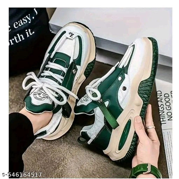 stylish casual sports for men shoes | walking shoes | durable soft and comfortable shoes | premium quality shoes | chunky sneakers green white retro sneakers mens shoes 91
Name: stylish casual sports for men shoes | walking shoes | durable soft and comfortable shoes | premium quality shoes | chunky sneakers green white retro sneakers mens shoes 91
Material: Synthetic
 - 7