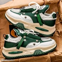 stylish casual sports for men shoes | walking shoes | durable soft and comfortable shoes | premium quality shoes | chunky sneakers green white retro sneakers mens shoes 91
Name: stylish casual sports for men shoes | walking shoes | durable soft and comfortable shoes | premium quality shoes | chunky sneakers green white retro sneakers mens shoes 91
Material: Synthetic
 - 7