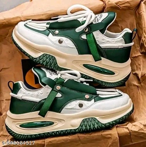 stylish casual sports for men shoes | walking shoes | durable soft and comfortable shoes | premium quality shoes | chunky sneakers green white retro sneakers mens shoes 91
Name: stylish casual sports for men shoes | walking shoes | durable soft and comfortable shoes | premium quality shoes | chunky sneakers green white retro sneakers mens shoes 91
Material: Synthetic
 - 7