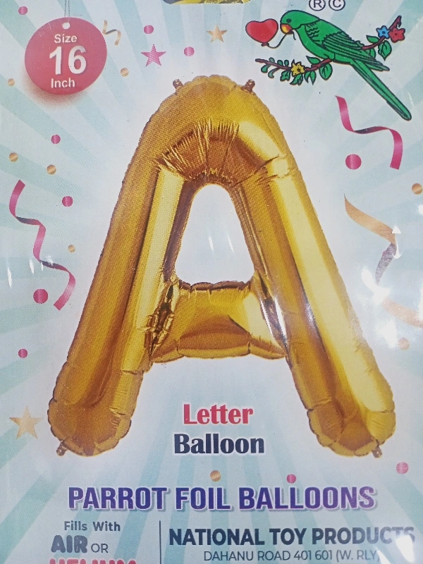 Letter Balloons