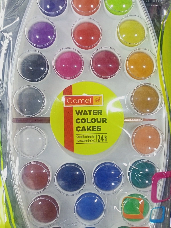 Camel Water Colour Cakes