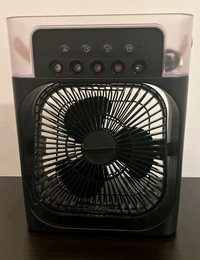 Mini Air cooler fan Ac Portable - Black