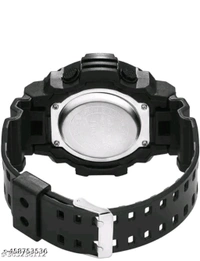 Sports And Stylish Watch For Waterproof - Black