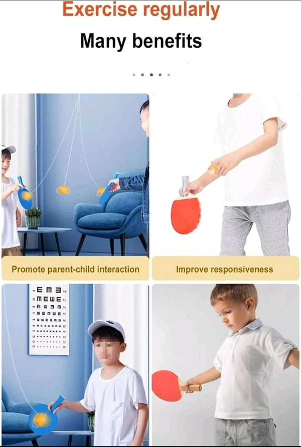Indoor Hanging Table Tennis with Balls