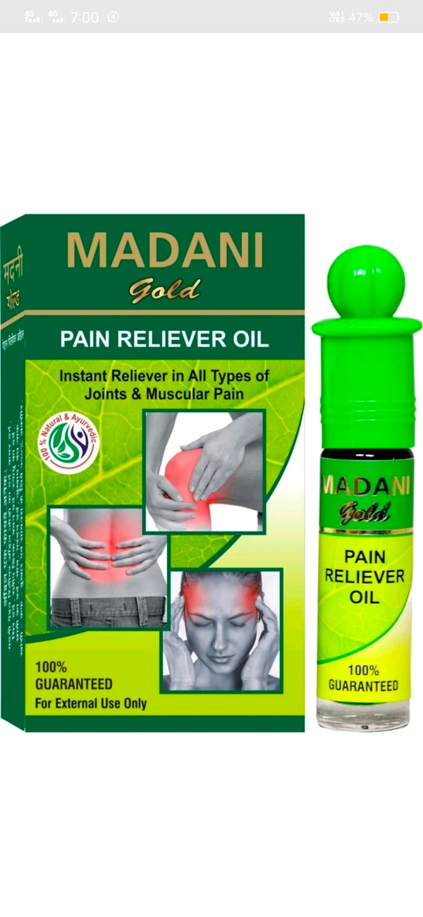 Madani Pain Reliever Oil 8ml