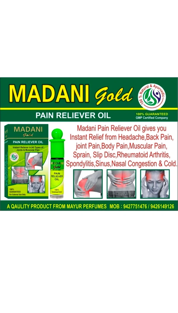 Madani Pain Reliever Oil 8ml
