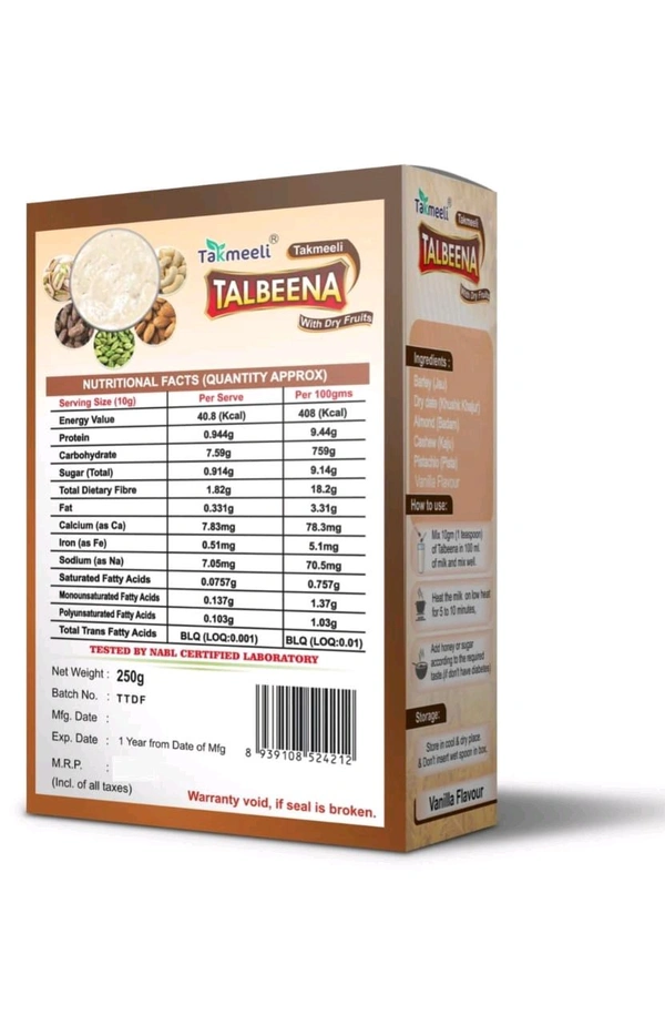 TAKMEELI TALBEENA