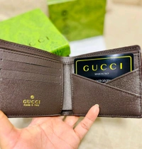 GUCCI PREMIUM LEATHER WALLETS - Black