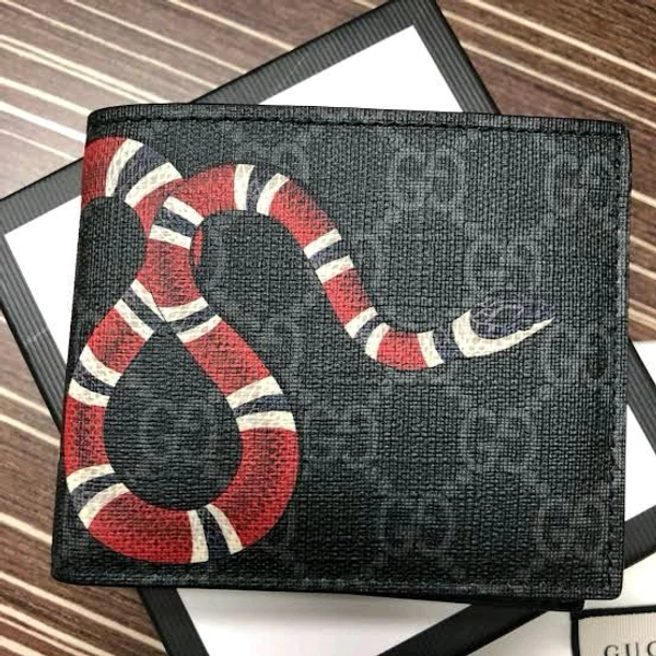 GUCCI PREMIUM LEATHER WALLETS - Black