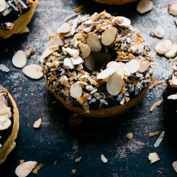Nexus Crumb  Almond Chip Donut 