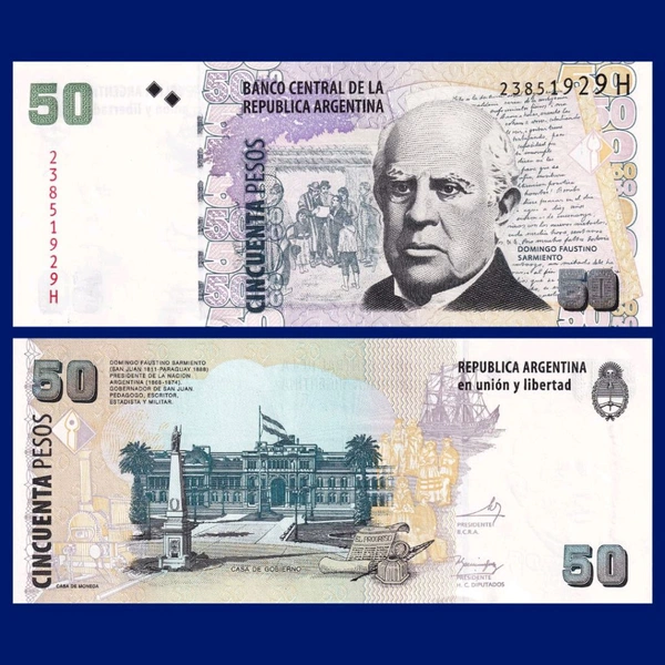 Argentina 50 Pesos For Sell For Collection 