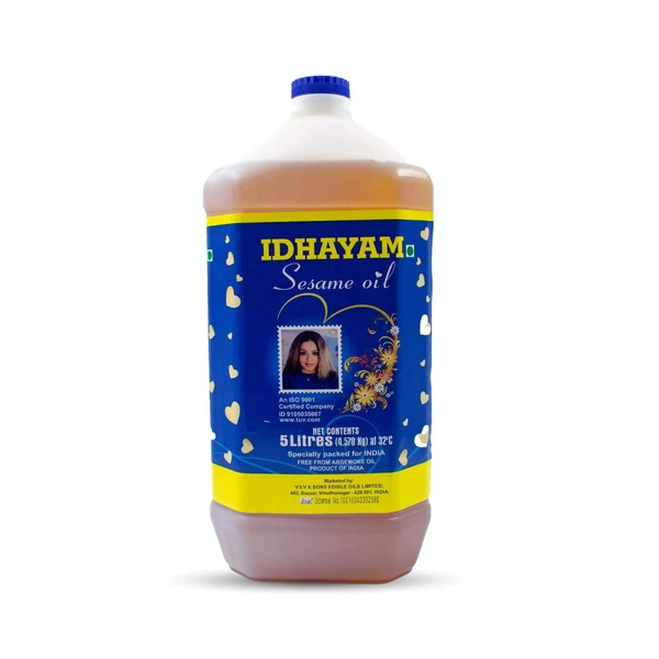 Idhayam Gingelly Oil - நல்லெண்ணெய் - 1 KG