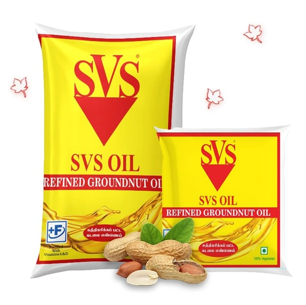 SVS Groundnut oil - கடலை எண்ணெய் - 1 KG