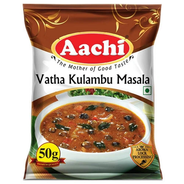 Vatha Kulambu Masala 50g - வத்த குழம்பு மசாலா - 500G