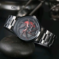  Ferrari Wheel Watch - Black
