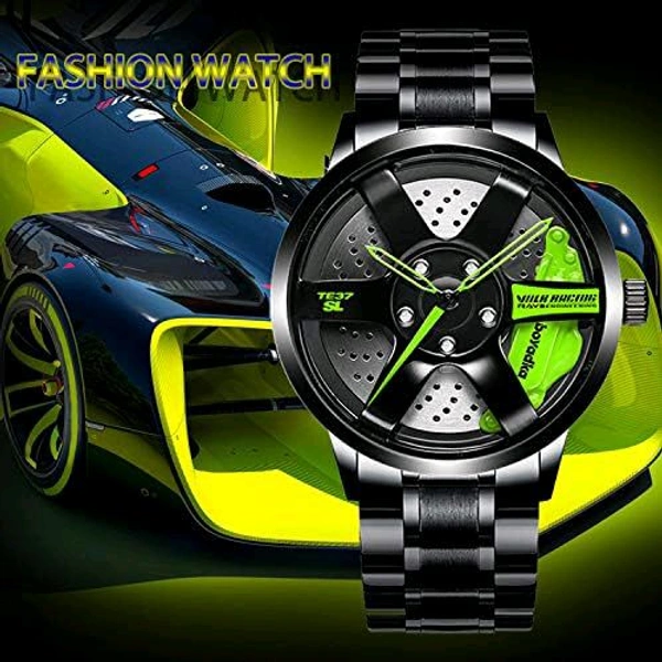  Ferrari Wheel Watch - Green