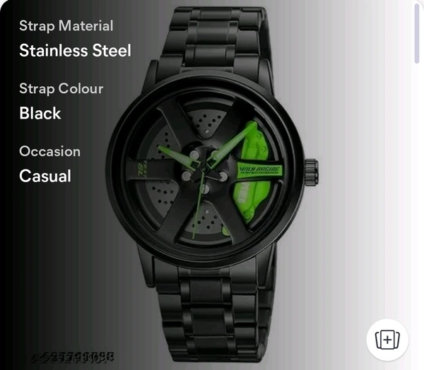  Ferrari Wheel Watch - Green