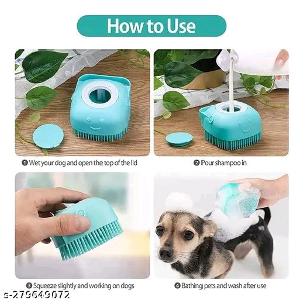 Men & Pet Bath Brush Massager - **"5 To 7 Days Delivery Time"**