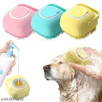 Men & Pet Bath Brush Massager - **"5 To 7 Days Delivery Time"**