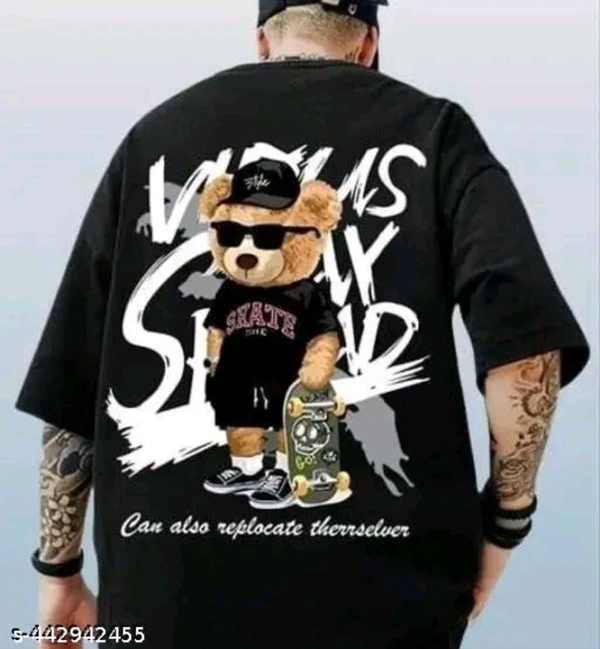 Mens T-shirt - Black, XXL