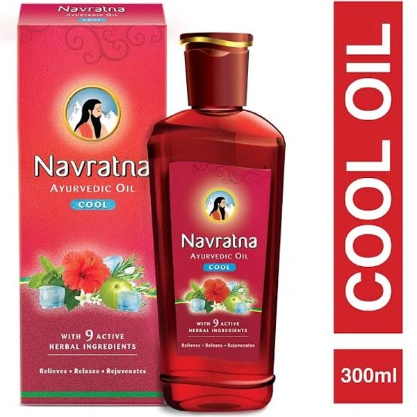 Navratna Ayurvedic Oil Cool - 300ml