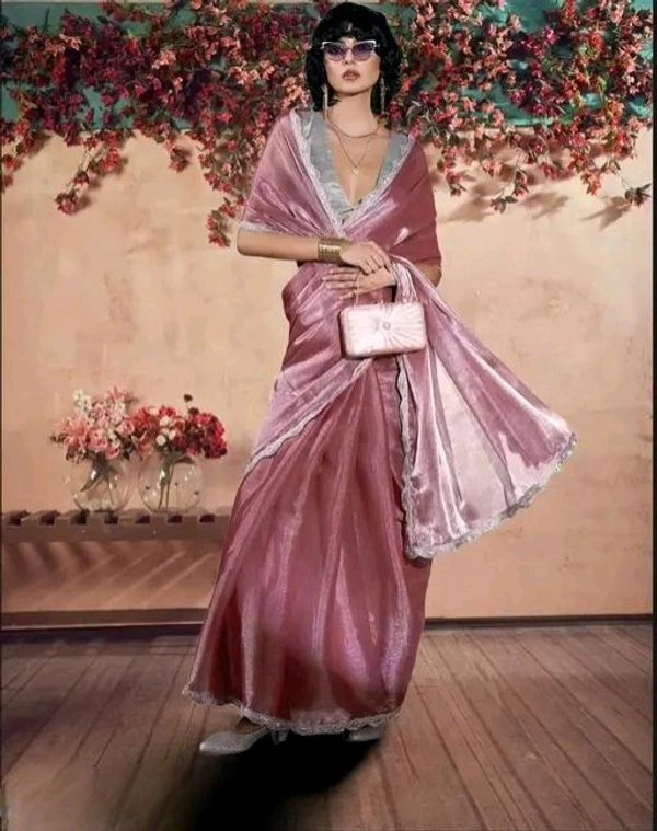 Chiffon Saree  - Free Size