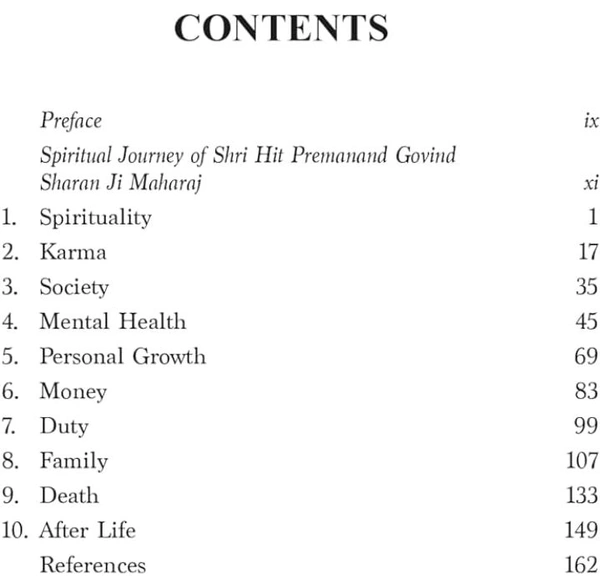 Shri Hit Premanand Govind Sharan Ji Maharaj

SPIRITUAL AWAKENING SHRI HIT PREMANAND GOVIND SHARAN JI MAHARAJ VOLUME 1 (PB 2024)