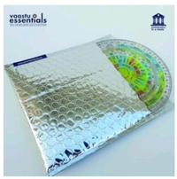 SHOPERTUNITI University in a book Vaastu Essentials Shakti Chakra with Carrying Case Plastic Yantra Multicolored 6 Inches (Pack of 1)