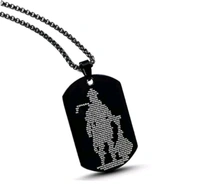 Stylish Hanuman Chalisa Locket Chain for Men – Available in Black
