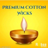 Cotton wicks | Diya Batti | Batti | Dipak Batti | Cotton Batti | Bati | Dipak | Pooja Batti | Rui Batti | Jyot Batti | Wicks | vat | Diva Vat | Cotton Wick | Wick | Rebaa Naturals | Rebaa Cotton Wicks | Puja | Puja Articles | Pooja Saman | Pooja samagri | Pooja Articles