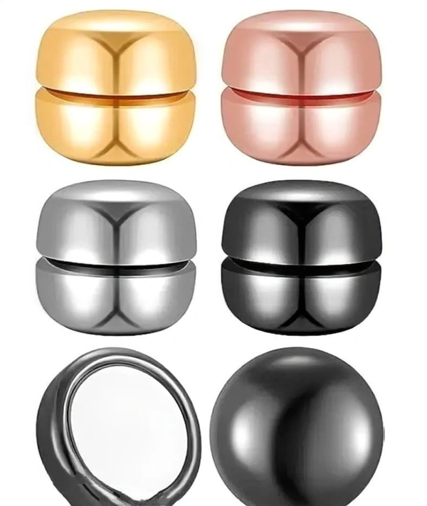 Stylish Magnetic Hijab Pins (Set of 4) – Pinless, Painless & Powerful Hold | Elegant Scarf Magnets for Women