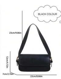 Bold. Chic. Effortless. The Black Sling Bag That Completes Every Look 🖤✨ - Black