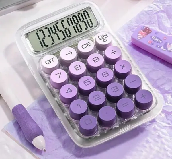   "Upgrade Your Desk with Style – The Smart, Sleek & Stylish 12-Digit Calculator You’ll Love!"