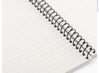 A5 Spiral Printed Notebook | 100 Ruled Pages | Stylish Pink Diary for Girls | Matte Finish | Office & School Use