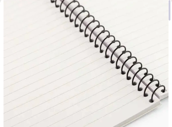 A5 Spiral Printed Notebook | 100 Ruled Pages | Stylish Pink Diary for Girls | Matte Finish | Office & School Use