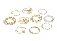 10 Rings, Endless Style – Gold-Plated Glamour for Every Mood & Moment! ✨👑