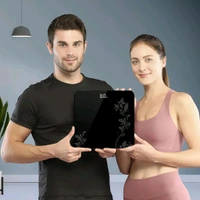 Digital Weight Machine For Body Weight  - Black, Free