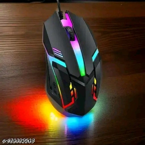 Gaming Mouse, 3 Buttons RGB Light Sports Design for Laptops & PC Wired Optical Gaming Mouse
Name: Gaming Mouse, 3 Buttons RGB Light Sports Design for Laptops & PC Wired Optical Gaming Mouse

Color: Black
Compatibility: Laptop
Material: Plastic
Net Quantity (N): 1
Product Type: Wired Mouse
Warranty Period: No Warranty
Warranty Type: Not Applicable
The